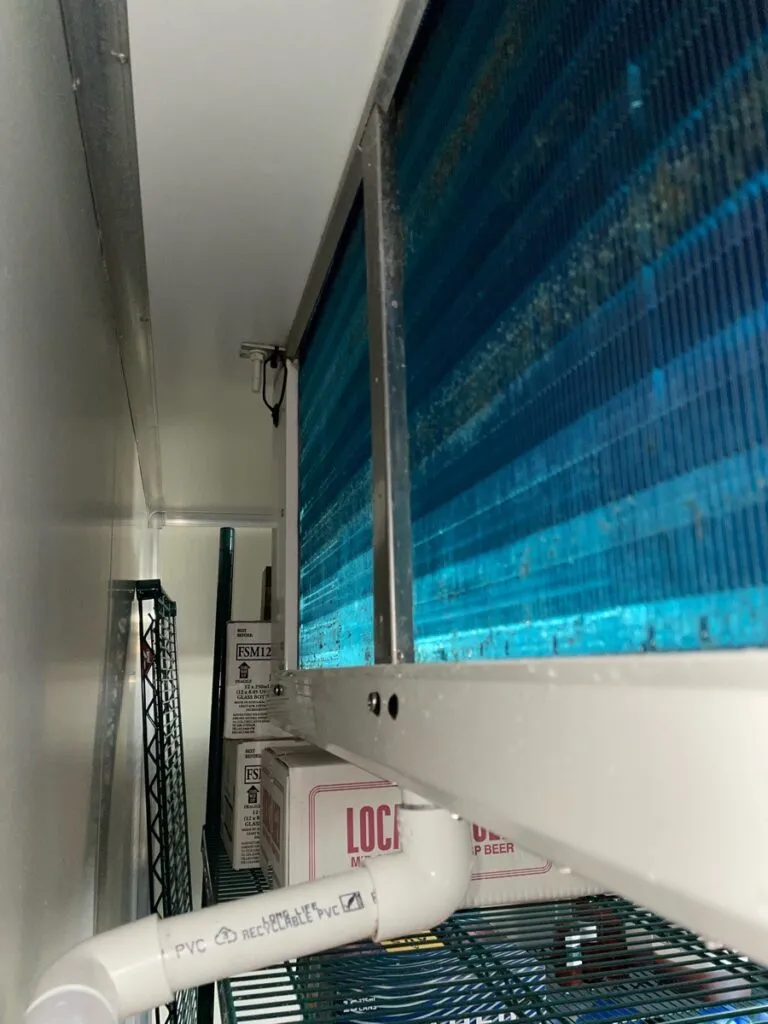 How an evaporator coil after it has been professionally cleaned