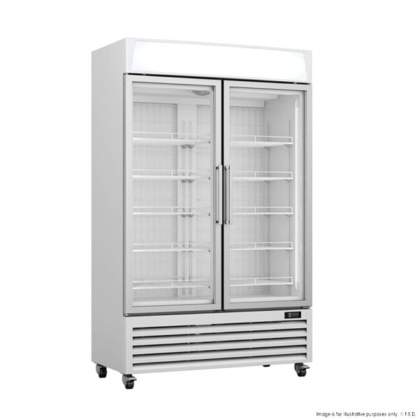 Thermaster Upright Double Glass Door Freezer LG-800PF