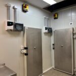 A custom built cold room for the Sofitel pastry kitchen
