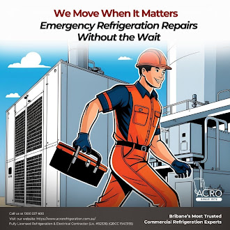 A service technician rushing to a break down