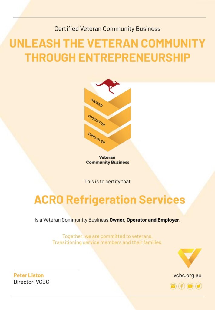 VCBC Veteran Business