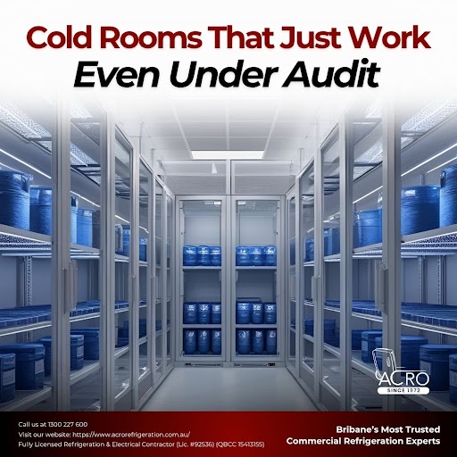 HACCP compliant cold rooms